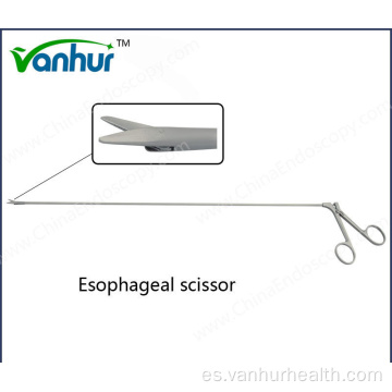 Instrumentos quirúrgicos Esofagoscopia Tijeras esofágicas